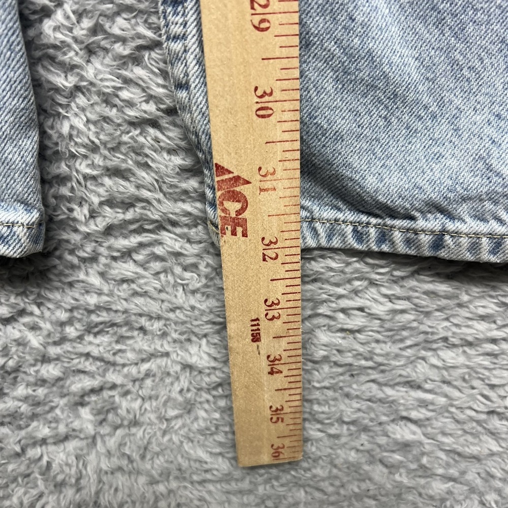 We The Free Tinsley Baggy High Rise Straight Leg Jeans Womens 26 Blue Bright Eye - Picture 15 of 15